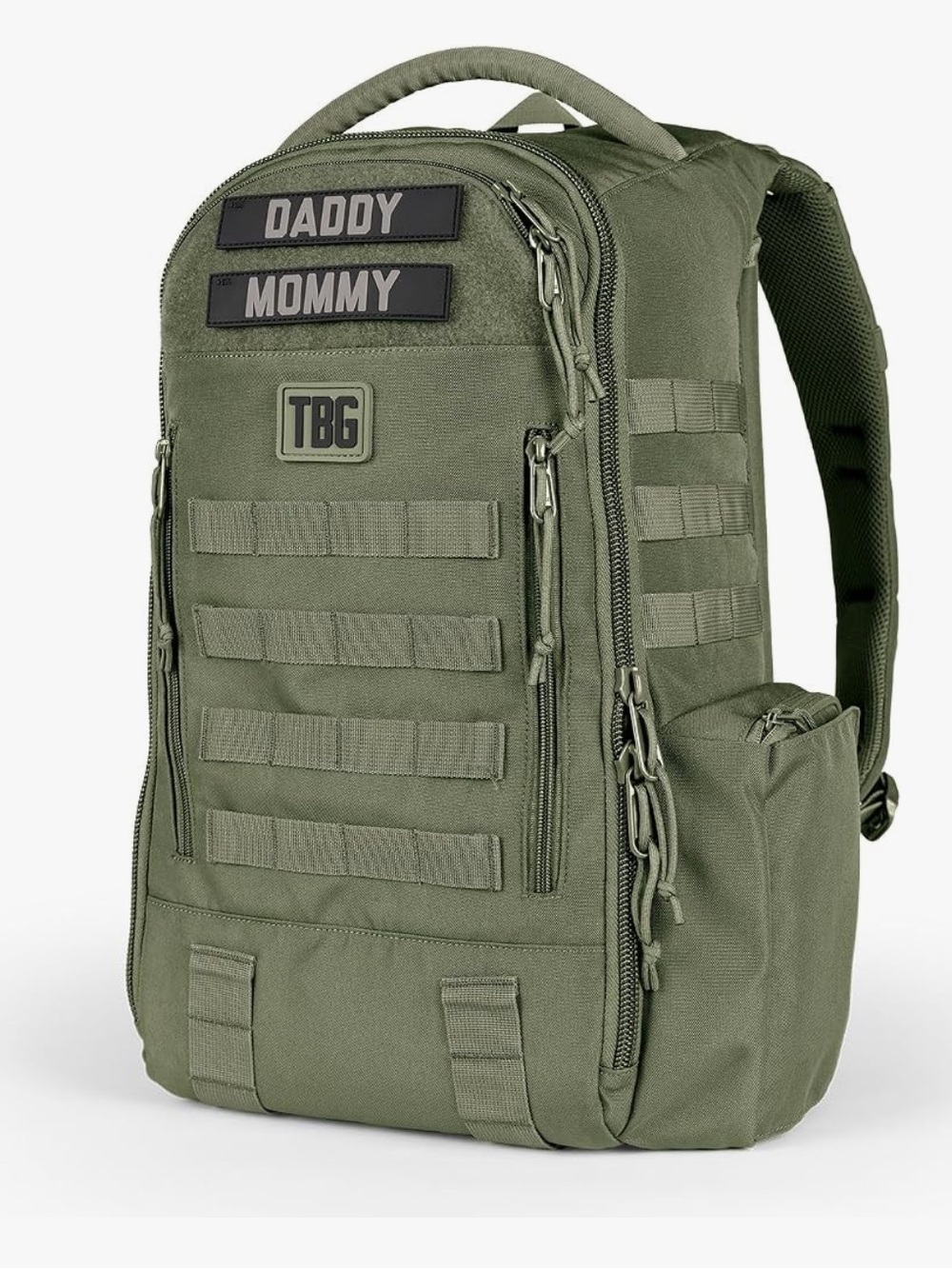 Tactical Diaper Backpack - Olive Green